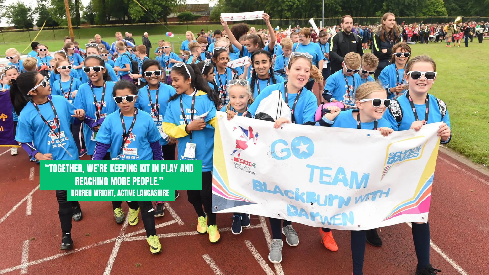 Active Lancashire Supports Kit Revolution