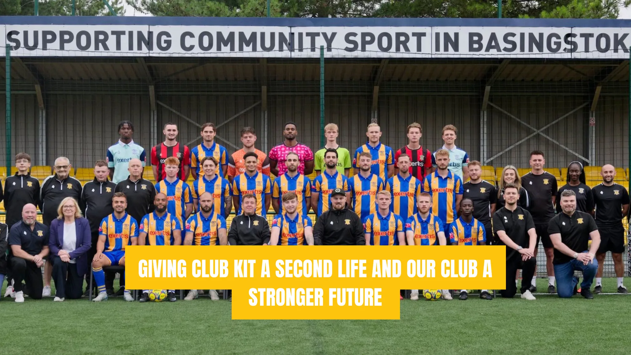 Basingstoke Town FC Kit Hub in Kit Revolution