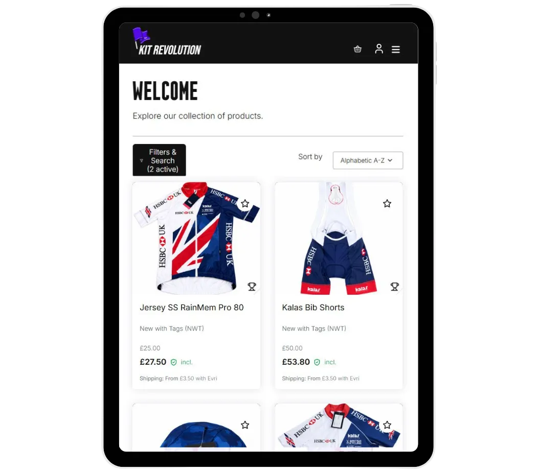 British Triathlon Kit Hub in Kit Revolution