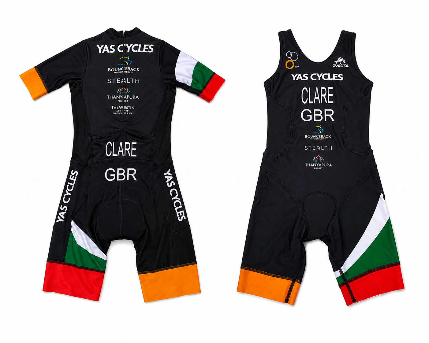 Adult Triathlon Clothing - Size Small - Good condition. 