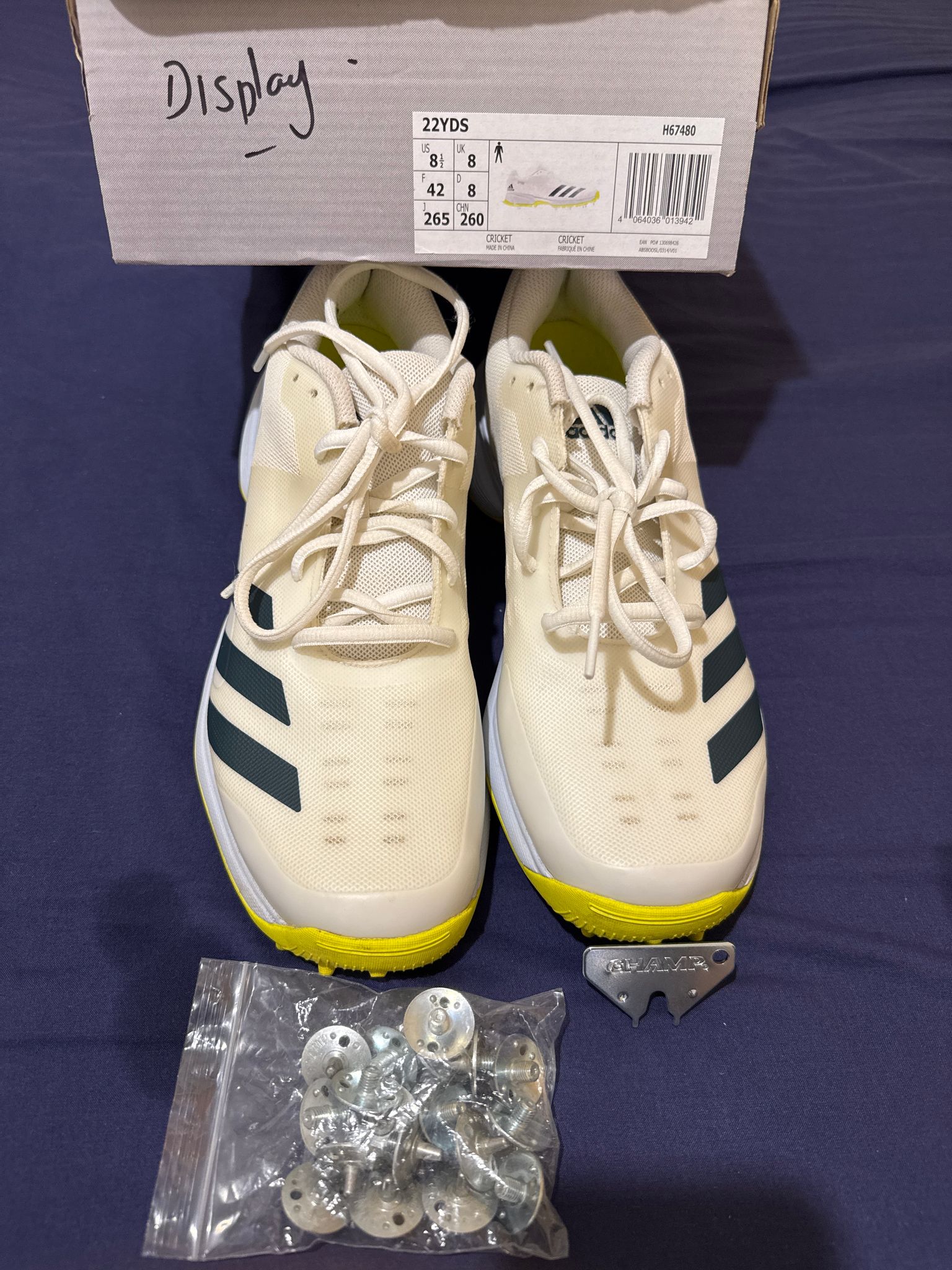 Adult Cricket Equipment - New without Tags (NWOT) condition. 