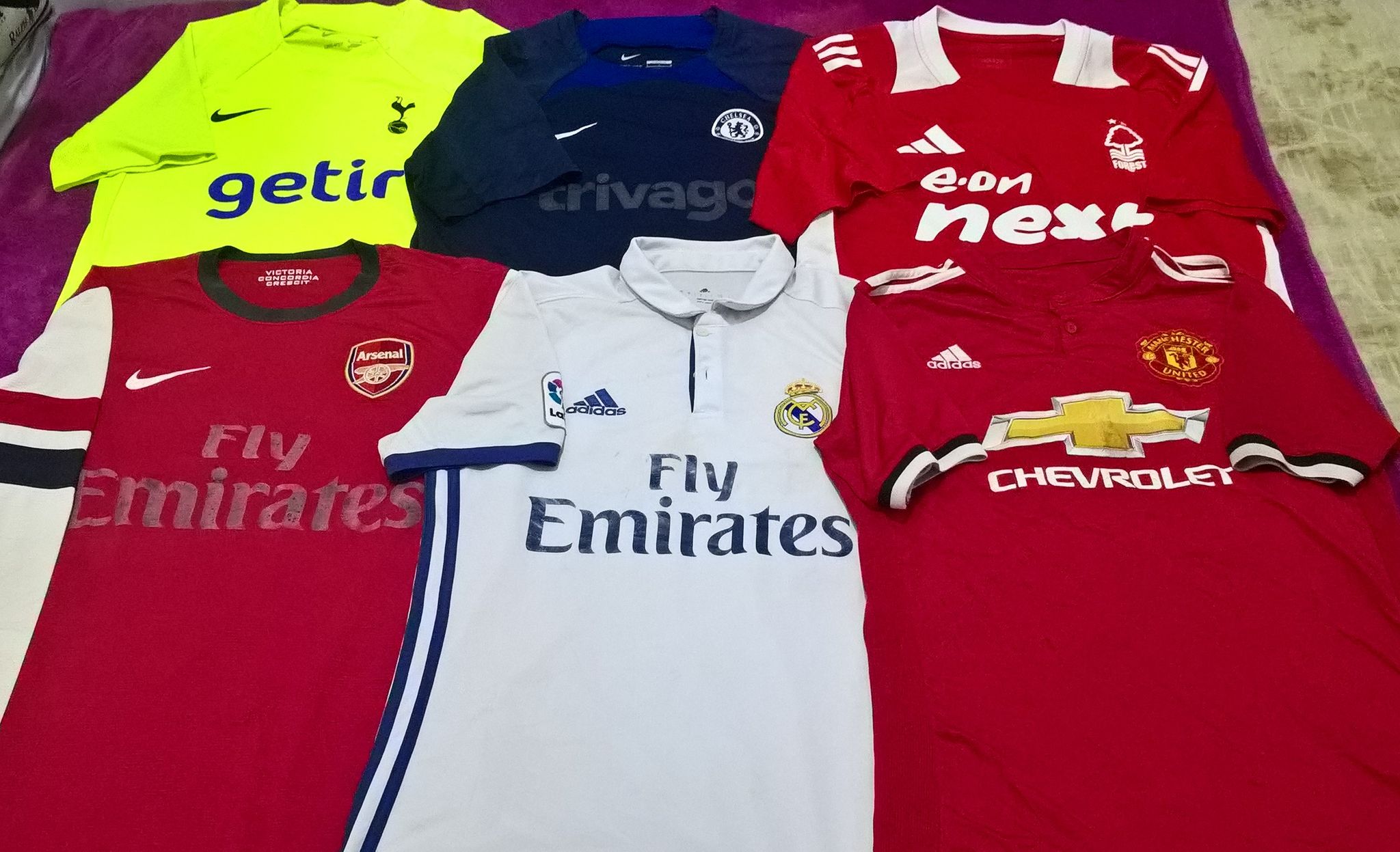 Unisex Football Clothing - Good condition.
